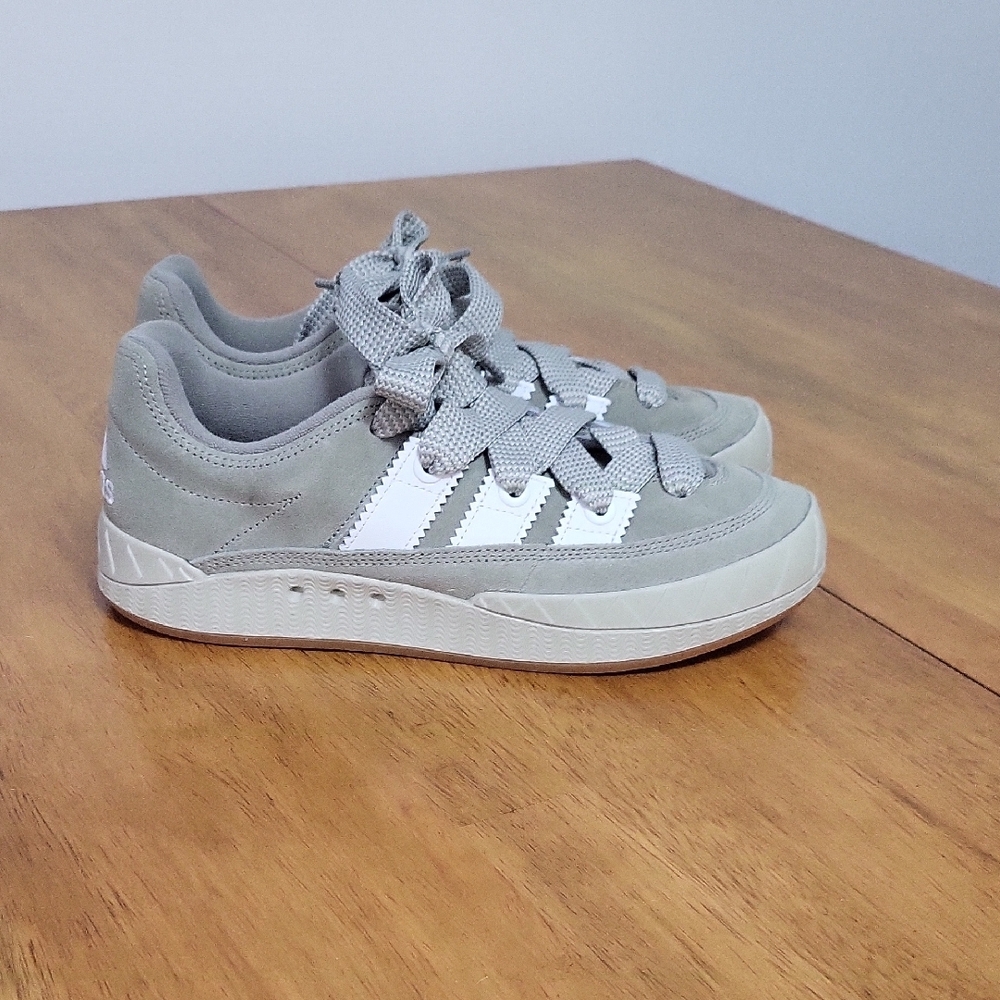 Adidas Gray and White Sneakers sz 9 NWOT